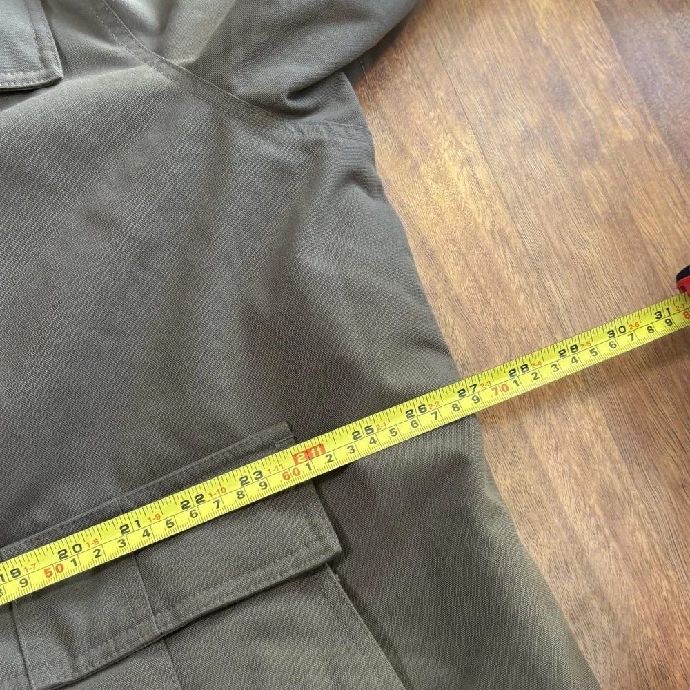 The North Face Mens 2XL Brown Insulated Parka Jacket AXEO Full Zip Outdoor